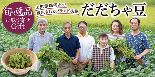 山形県産　だだちゃ豆 バナー画像