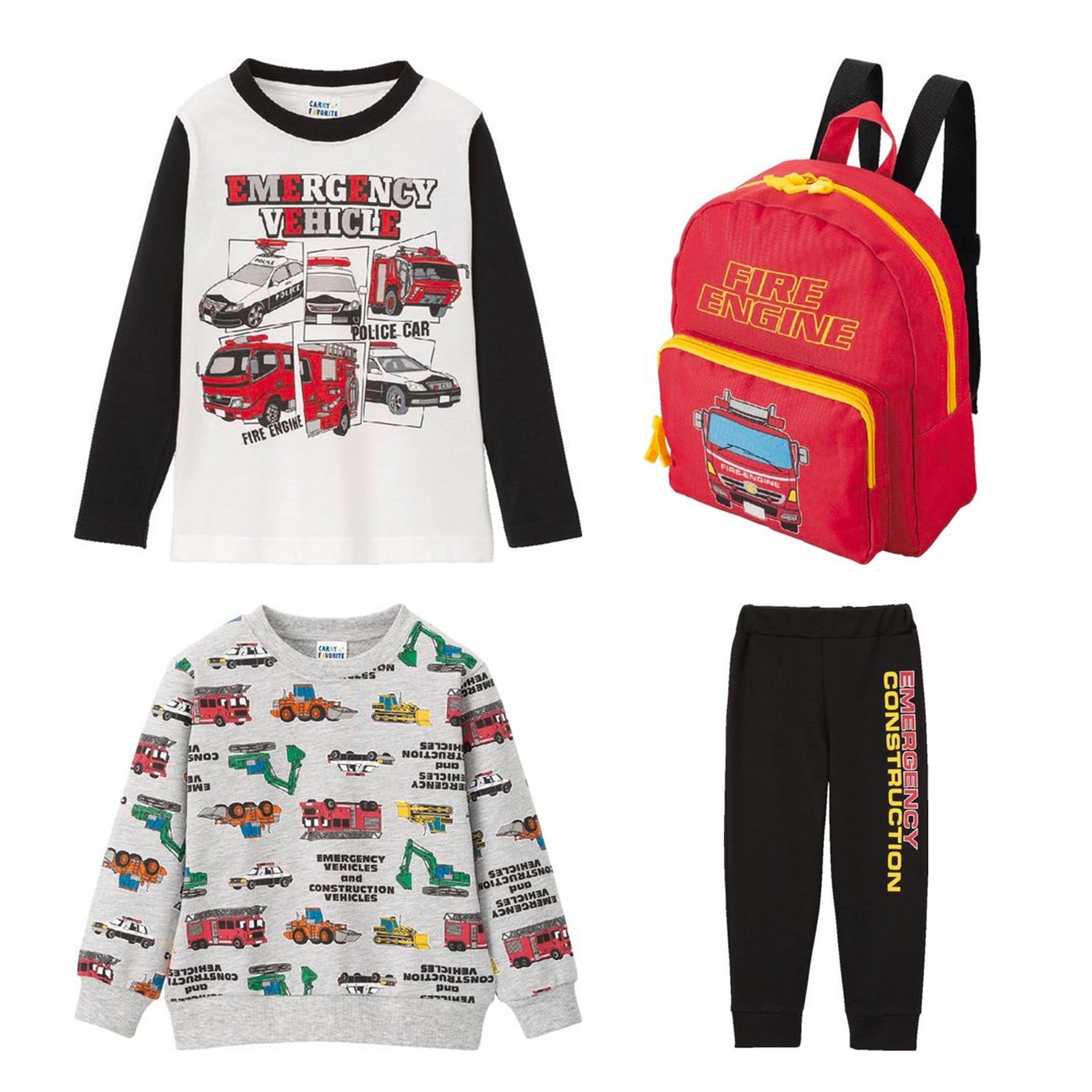 消防車 ハッピーバッグ 100センチ[115007]【福袋】 商品サムネイル