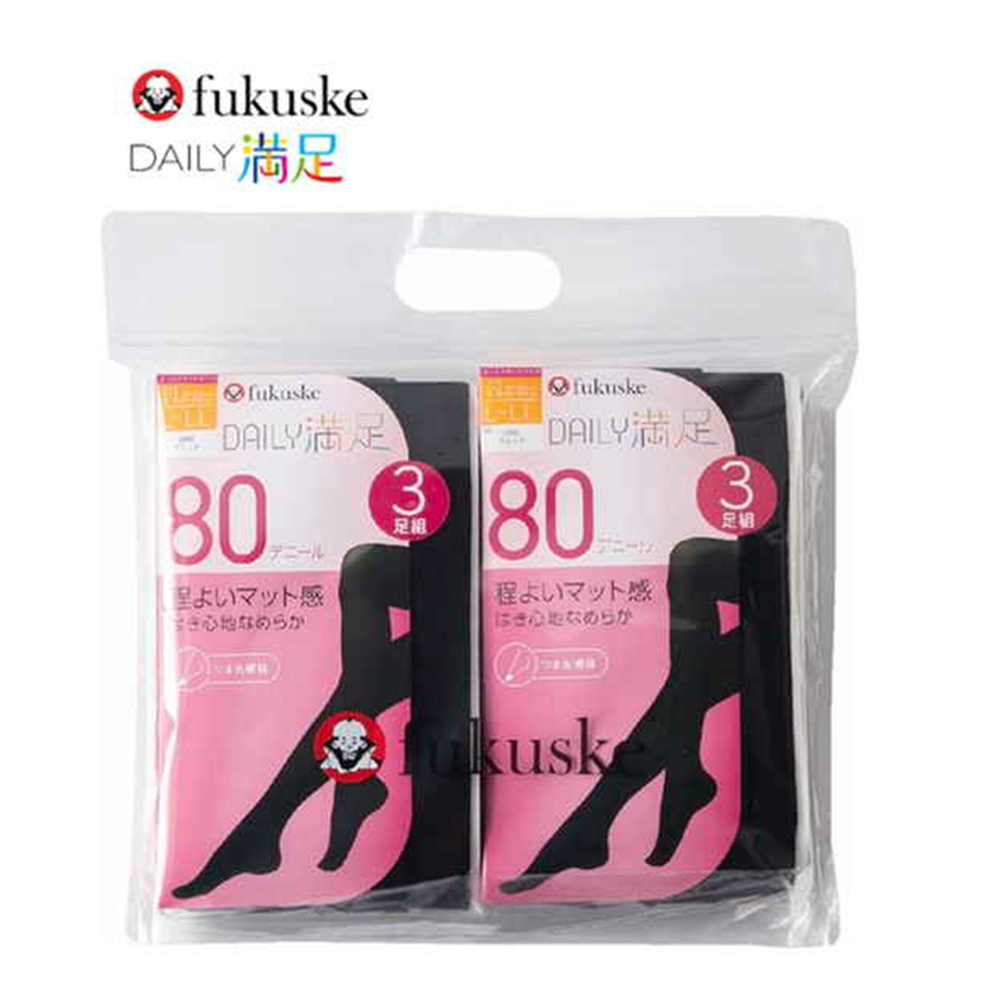 [福助]婦人 デイリー満足80デニールタイツ福袋 L-LL寸[156020] 商品サムネイル