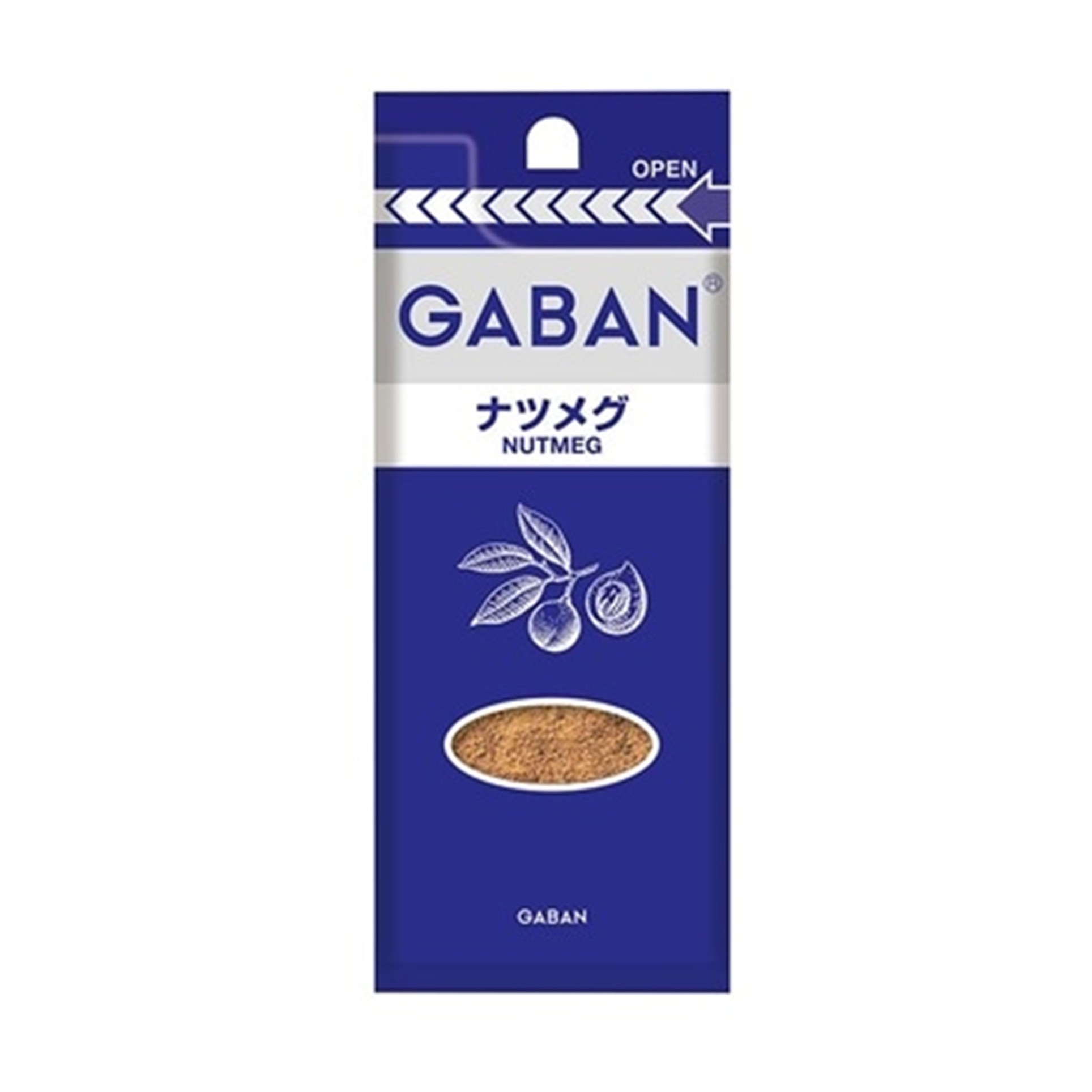 ギャバン ナツメグ袋スリム 17g (×10)|mvm-003-0000045104541-10 商品サムネイル