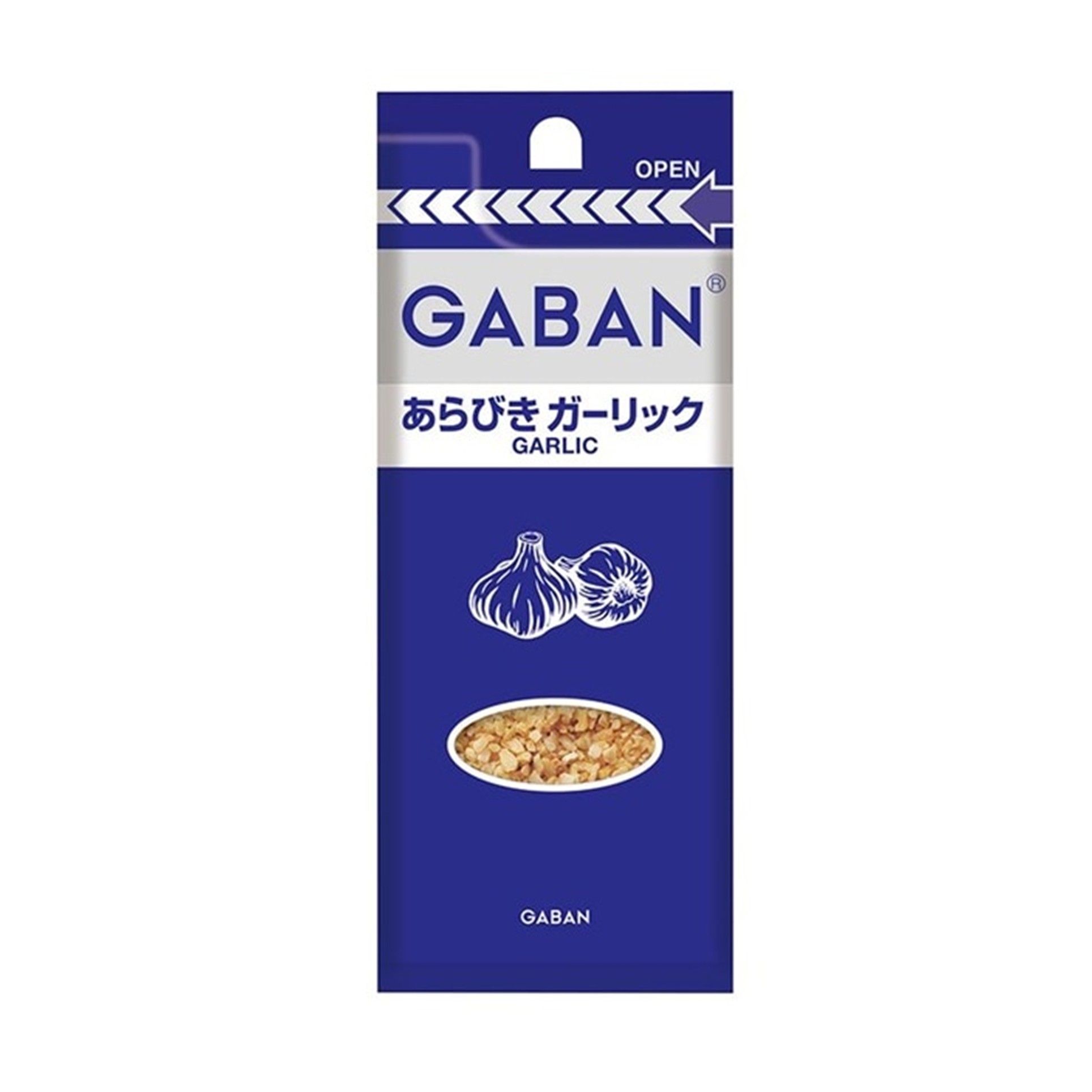 ギャバン あらびきガーリック 袋 18g (×10)|mvm-003-0000045104619-10 商品サムネイル