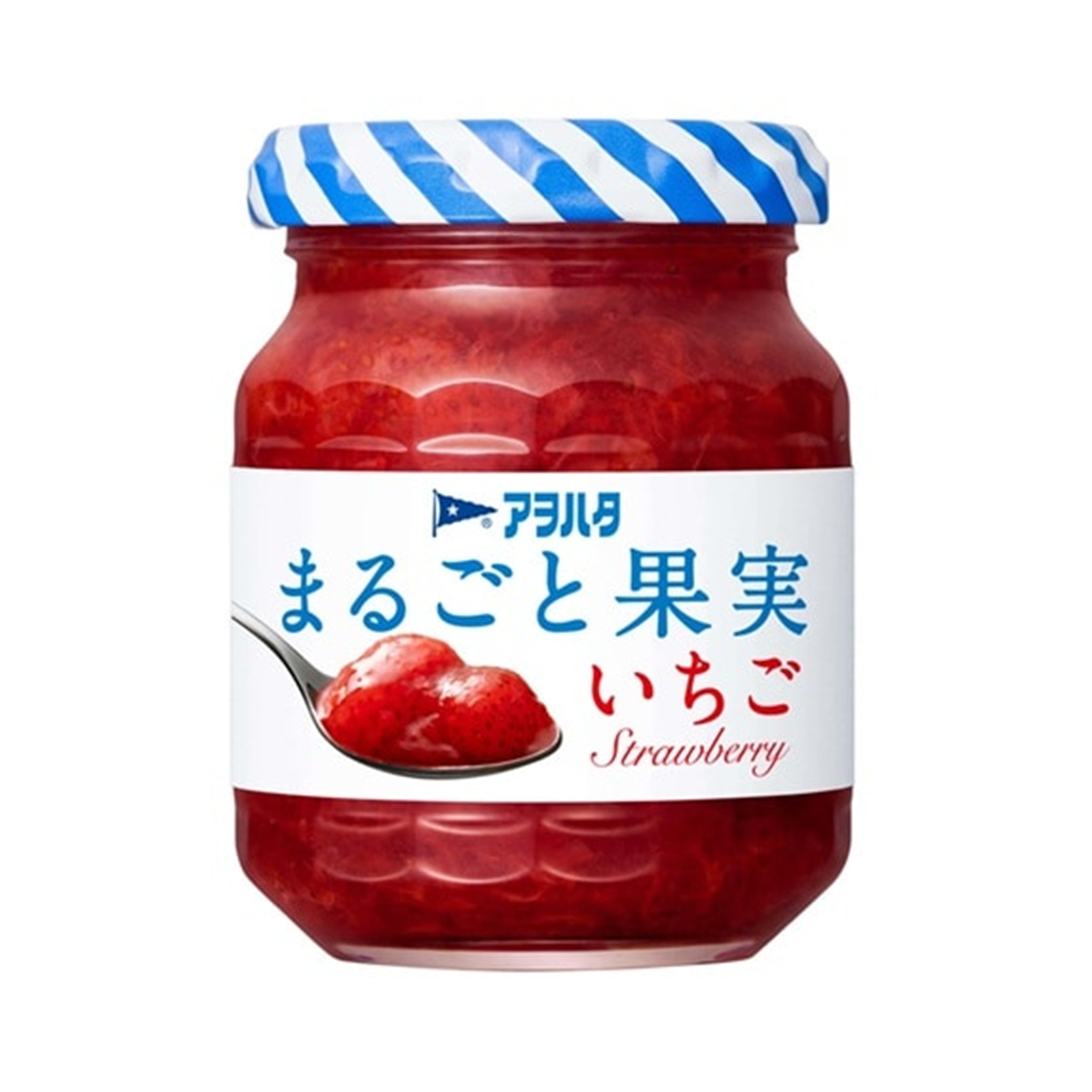 アヲハタ まるごと果実 いちご 125g (×12)|mvm-002-0000045989674-12 商品サムネイル