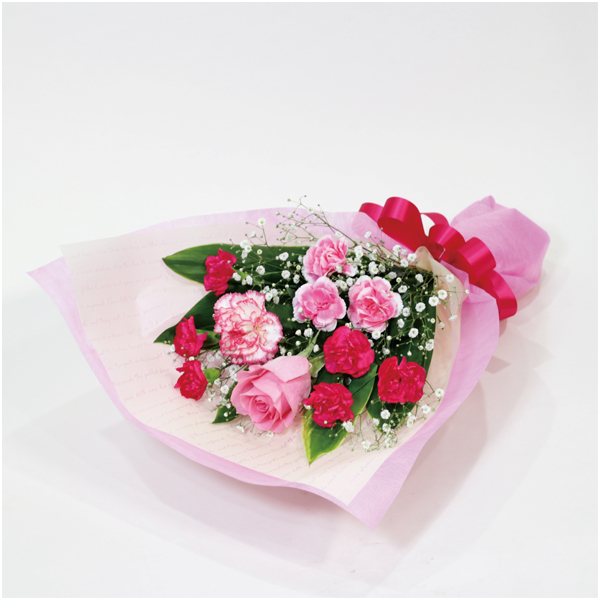 【母の日】 カーネーションのブーケ～Flos～【485256】 商品サムネイル