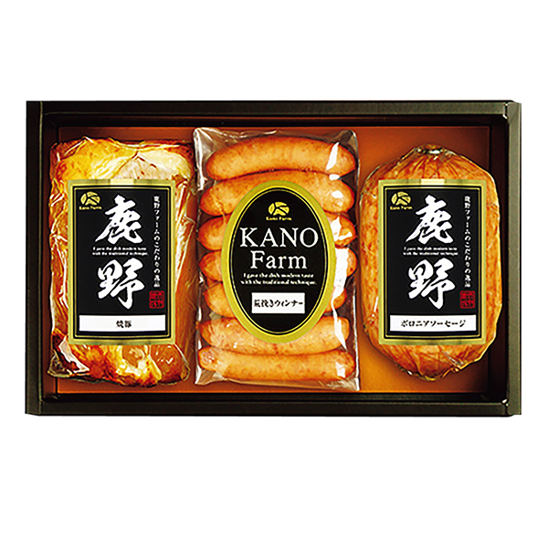 [送料込み]鹿野ファーム 鹿野高原牧場ハムギフト KOR-30【430432】【冬ギフト★】 商品サムネイル
