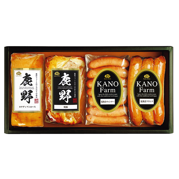 [送料込み]鹿野ファーム 鹿野高原牧場ハムギフト KOR-40S【430441】【冬ギフト★】 商品サムネイル