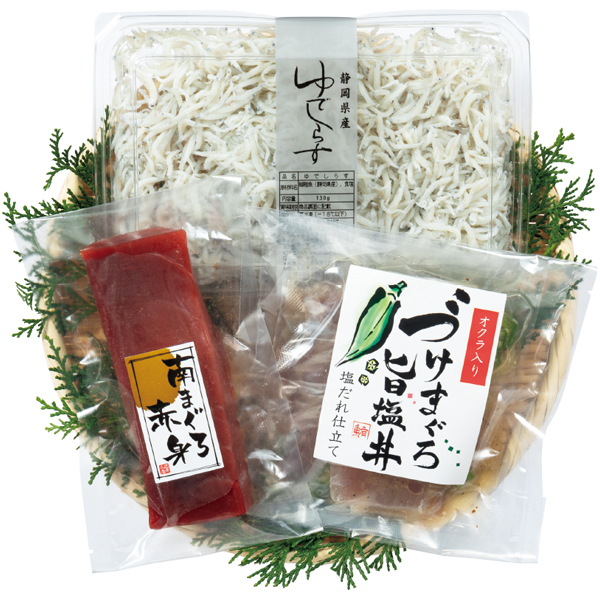 【父の日】焼津石原水産 まぐろ三昧としらす詰合せ【486990】 商品サムネイル