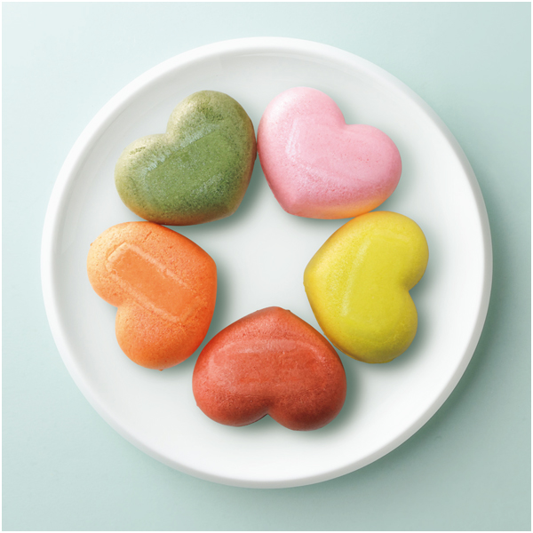 【父の日】あん庵 ハート最中 想ひいろいろ 10個入【482046】 商品画像(1)