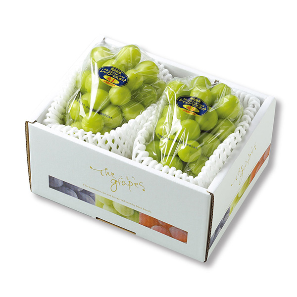 [岡山県産] シャインマスカット 晴王 2房(500g以上)【425616】【夏ギフト★】 商品サムネイル