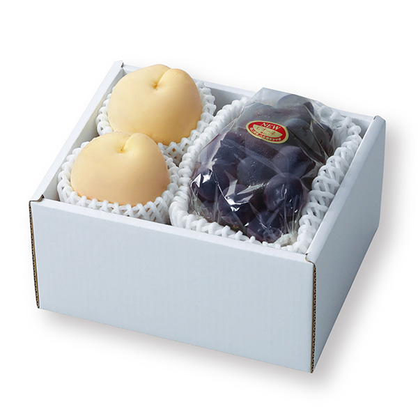 [岡山県産] 岡山白桃 ロイヤル とピオーネ 【425829】【夏ギフト★】 商品サムネイル