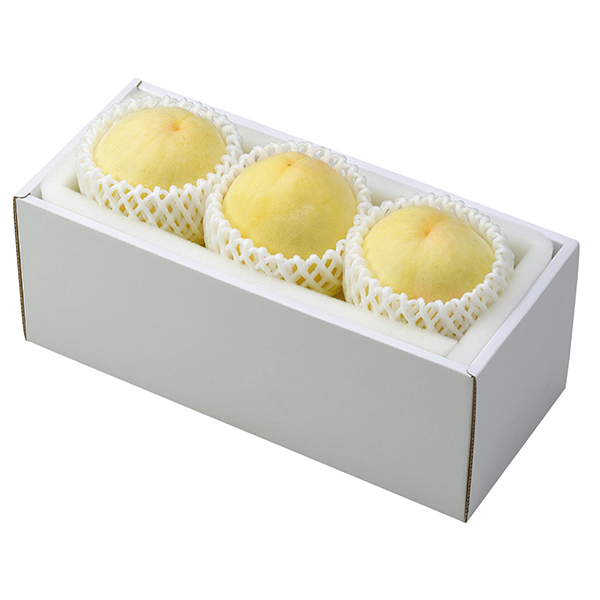 [岡山県産]冬桃がたり 1箱600g以上 3玉【429764】【冬ギフト★】 商品サムネイル