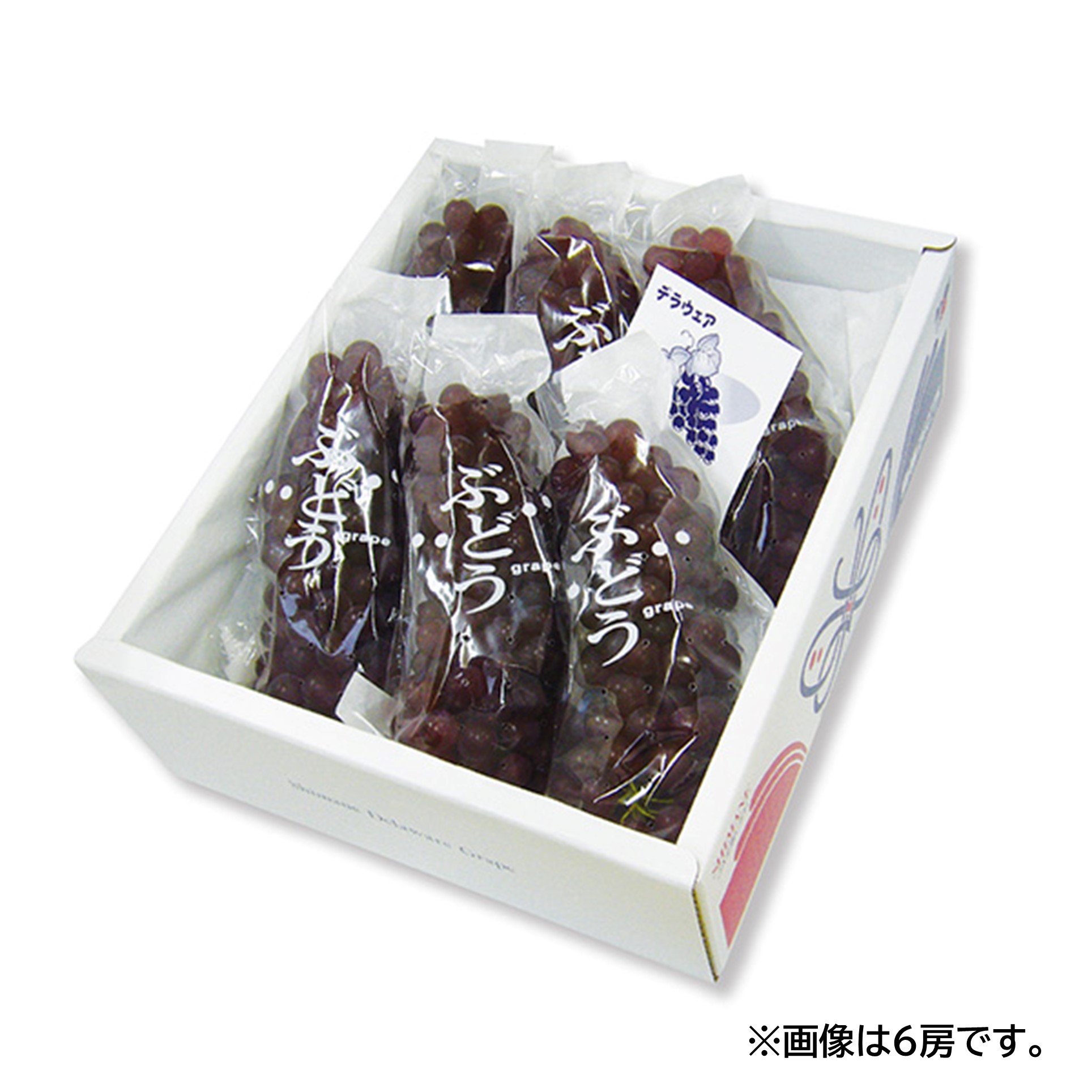[島根県産] デラウェア 1箱800g以上 (5～6房) 【425926】【夏ギフト★】 商品サムネイル