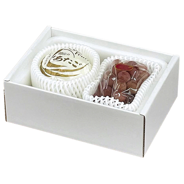 [岡山県産]あたご梨紫苑ぶどうセット【429694】【冬ギフト★】 商品サムネイル