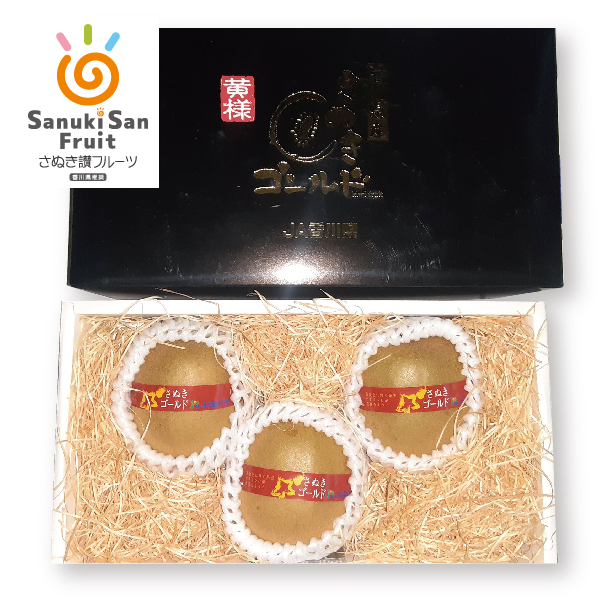 [香川県]さぬきゴールドキウイ 大玉3玉化粧箱【429515】【冬ギフト★】 商品サムネイル