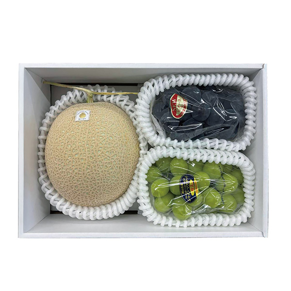 [岡山県産] メロン・ぶどう詰め合わせ 【425874】【夏ギフト★】 商品サムネイル