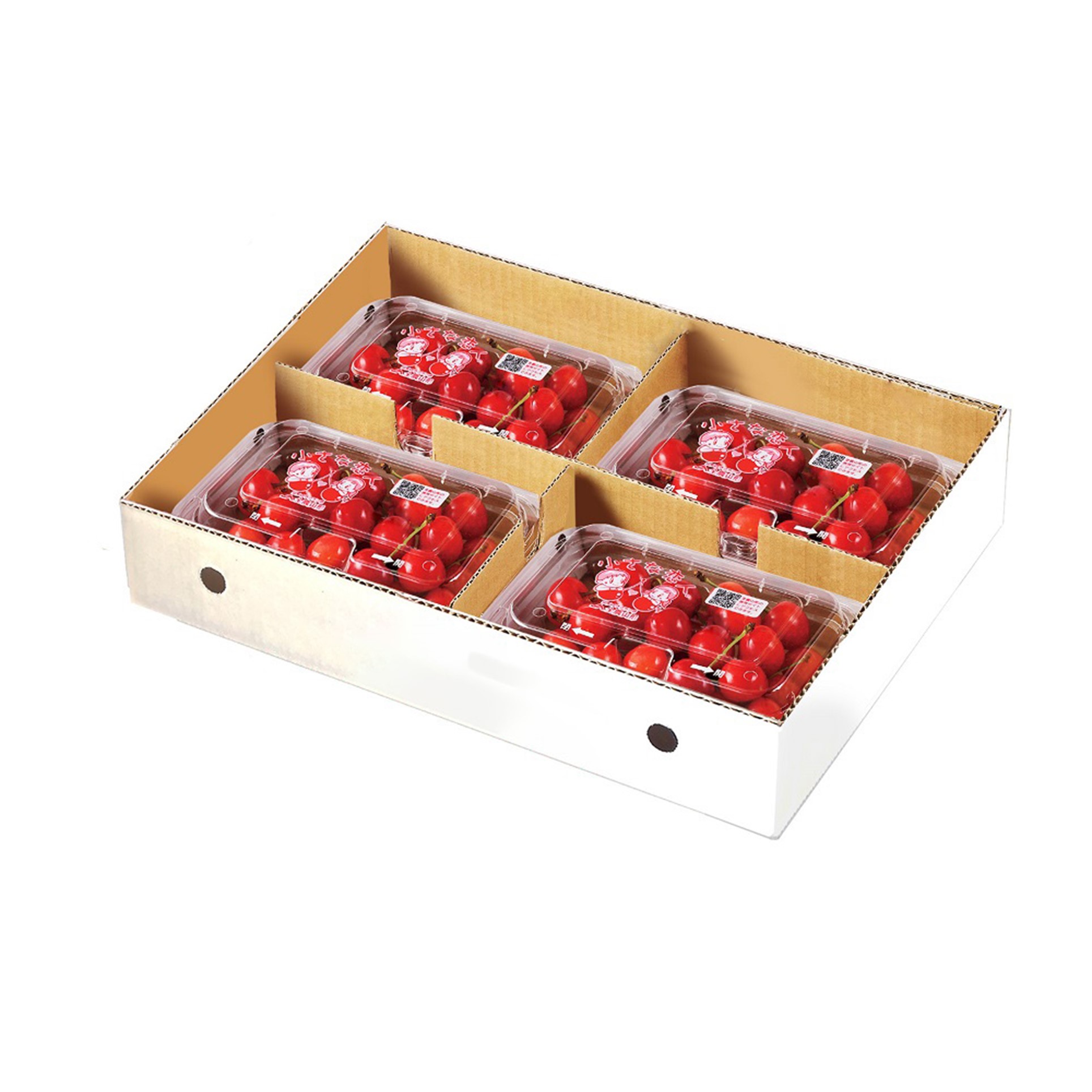 [山形県産] 佐藤錦 (フードパック180g×4) 【426466】【夏ギフト★】 商品サムネイル