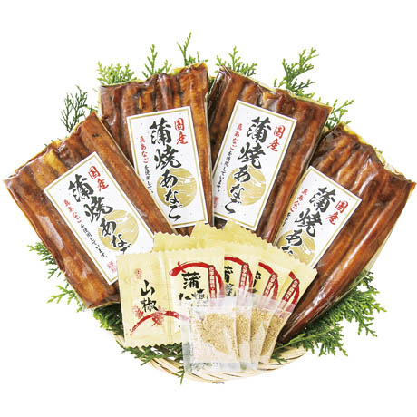 [廣島浜丸] 国産天然真あなご蒲焼 【426837】【夏ギフト★】 商品サムネイル