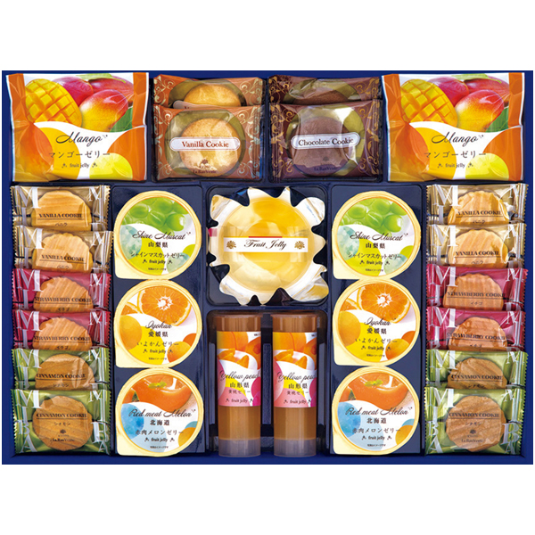 京都ラ・バンヴェント　フルーツゼリー＆焼菓子詰合せ【073097】【夏ギフト】 商品サムネイル