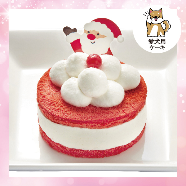 ＜愛犬用＞[ホットドッグ] コミフ サンタさんのＸｍａｓケーキ [S1122]【クリスマス】 商品サムネイル