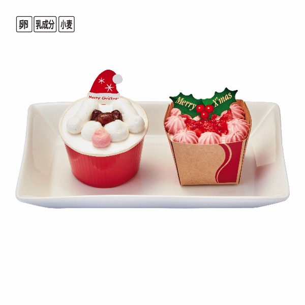 [ホットドッグ]　コミフやさしいスイーツXmasケーキセット【S1254】 商品サムネイル