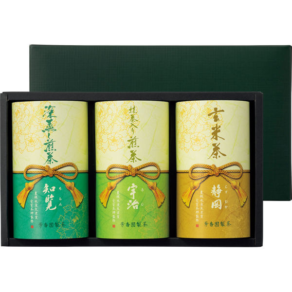 ☆【早得】芳香園製茶 農林水産大臣賞受賞茶師監修 産地銘茶詰合せ 【112059】 商品サムネイル