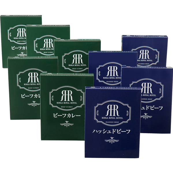☆【早得】リーガロイヤルホテル ビーフカレー&ハッシュドビーフ 【090067】 商品画像(2)