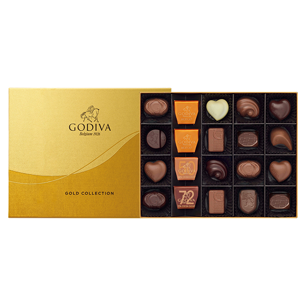 ☆ゴディバ クラシック ゴールド コレクション 20粒入 【045021】 商品画像(1)