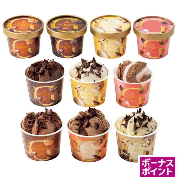 [300ボーナスポイント]ゴディバ　アイス コレクション10個入【048028】【夏ギフト】 商品サムネイル