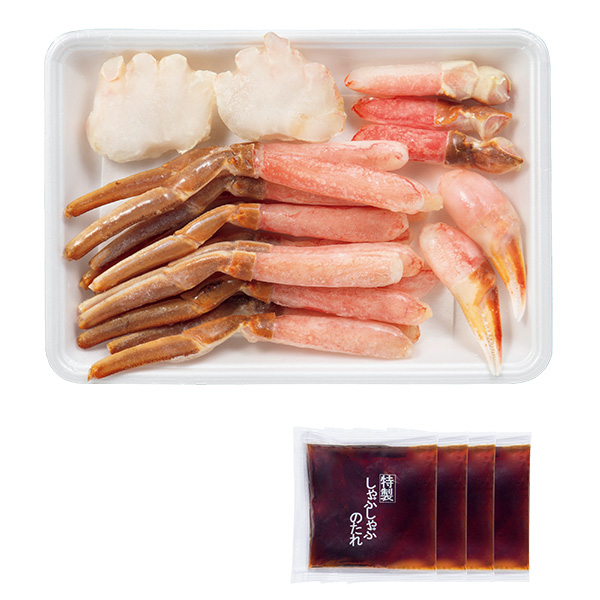 ☆[カネコメ田中水産]北海道網走産 生ずわいがにバラエティセット500g【044095】 商品サムネイル