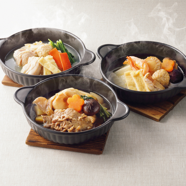☆【早得】京・料亭わらびの里 料亭の彩り個鍋 【081096】 商品サムネイル