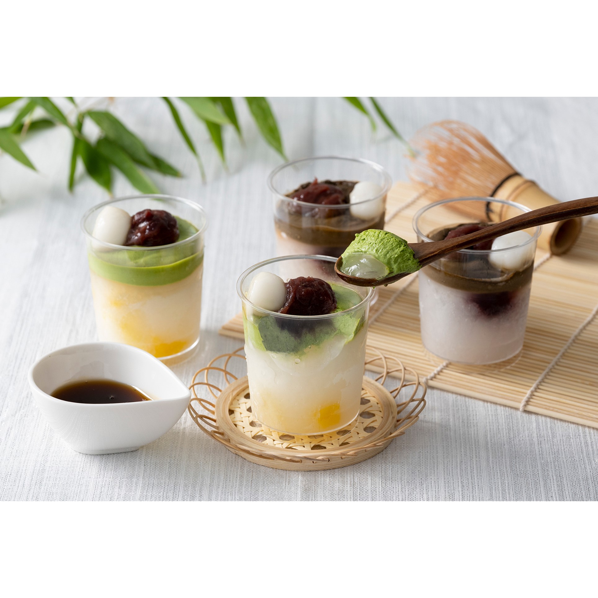 [送料込み] [ホシフルーツ]  黒蜜で食べるクリームあんみつ ５個 【427225】【夏ギフト★】 商品サムネイル