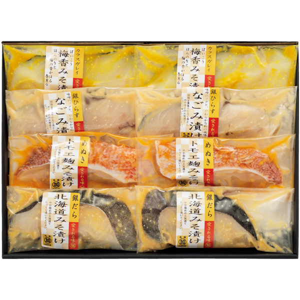 札幌 丸加水産　北海道蔵元の味噌を使った味噌漬けセット【098050】【夏ギフト】 商品サムネイル