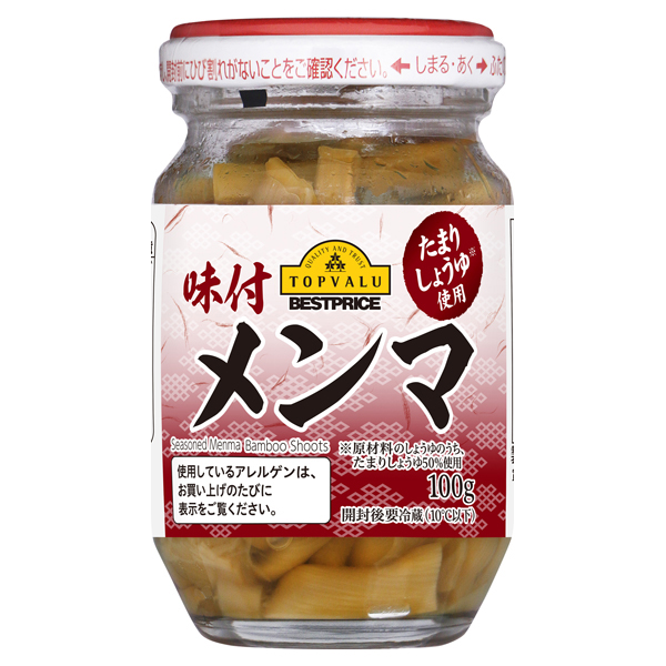 【トップバリュ】味付メンマ　１００ｇ　(×12)|mvm-005-4549414032048-12 商品サムネイル