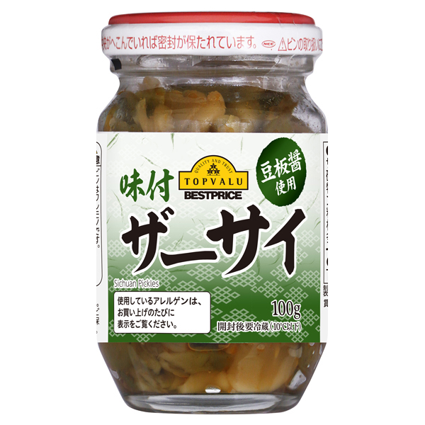 【トップバリュ】味付ザーサイ　１００ｇ　(×12)|mvm-005-4549414032055-12 商品サムネイル