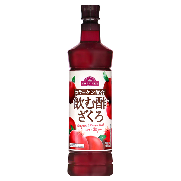 【トップバリュ】飲む酢ざくろ　９５０ｍｌ　(×6)|mvm-003-4549414162530-6 商品サムネイル