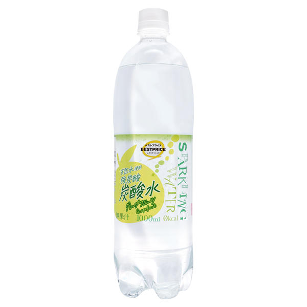 【トップバリュ】BP 炭酸水GF 1000ml (×12) |mvm-074-4549414222586-12 商品サムネイル