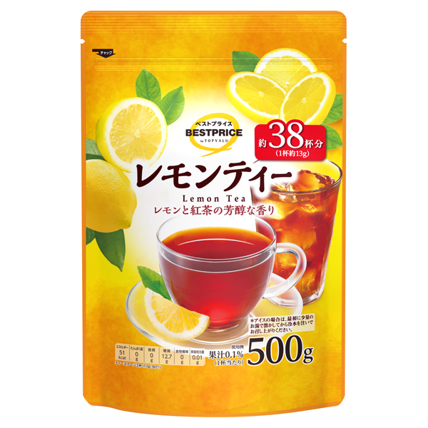 【トップバリュ】レモンティー　５００ｇ　(×6)|mvm-002-4549414288438-6 商品サムネイル