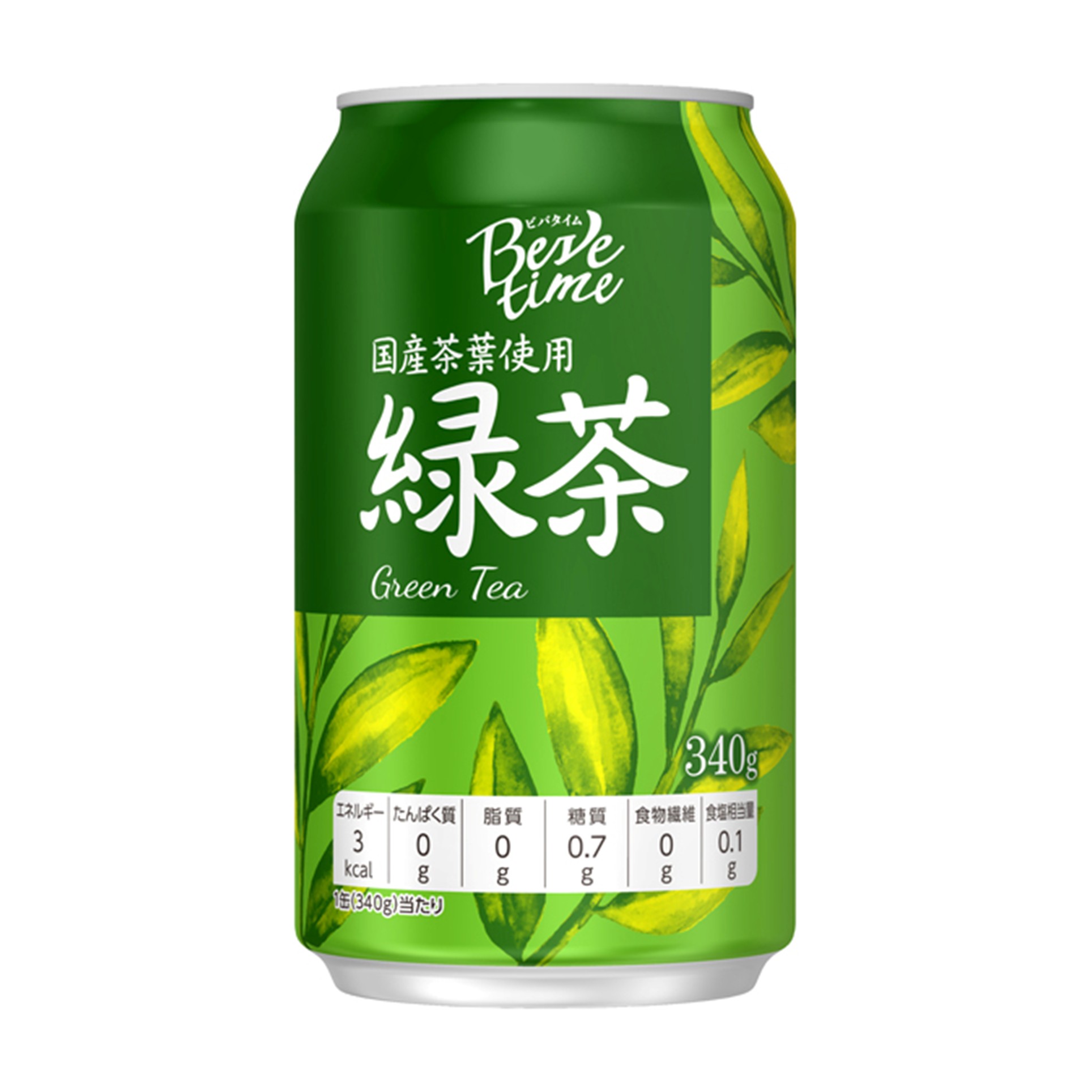 【トップバリュ】CBビバタイム 緑茶缶 340g(×24)|mvm-074-4549414445879-24 商品サムネイル