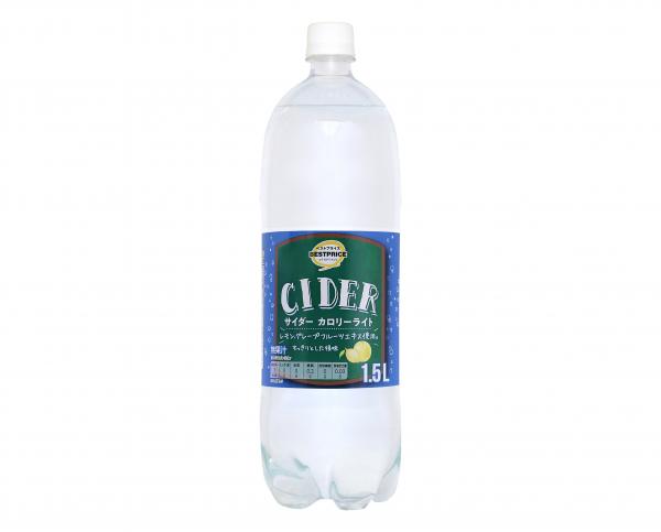 イオントップバリュTVBP サイダー 1500ml (×8) |mvm-074-4549414445930-8 商品サムネイル