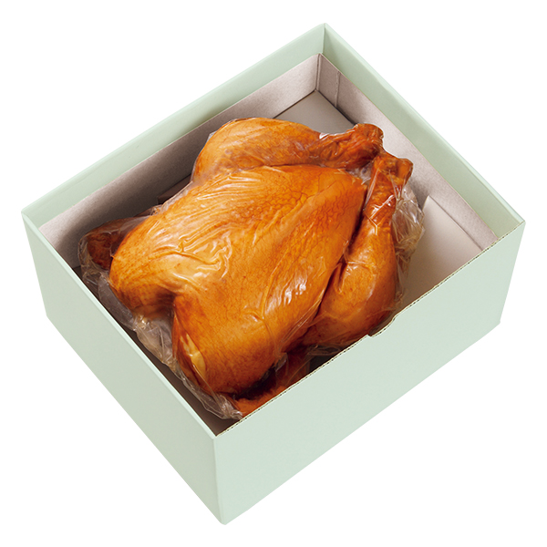 ☆トップバリュ グリーンアイナチュラル 純輝鶏スモークホールチキン 【068022】 商品画像(1)