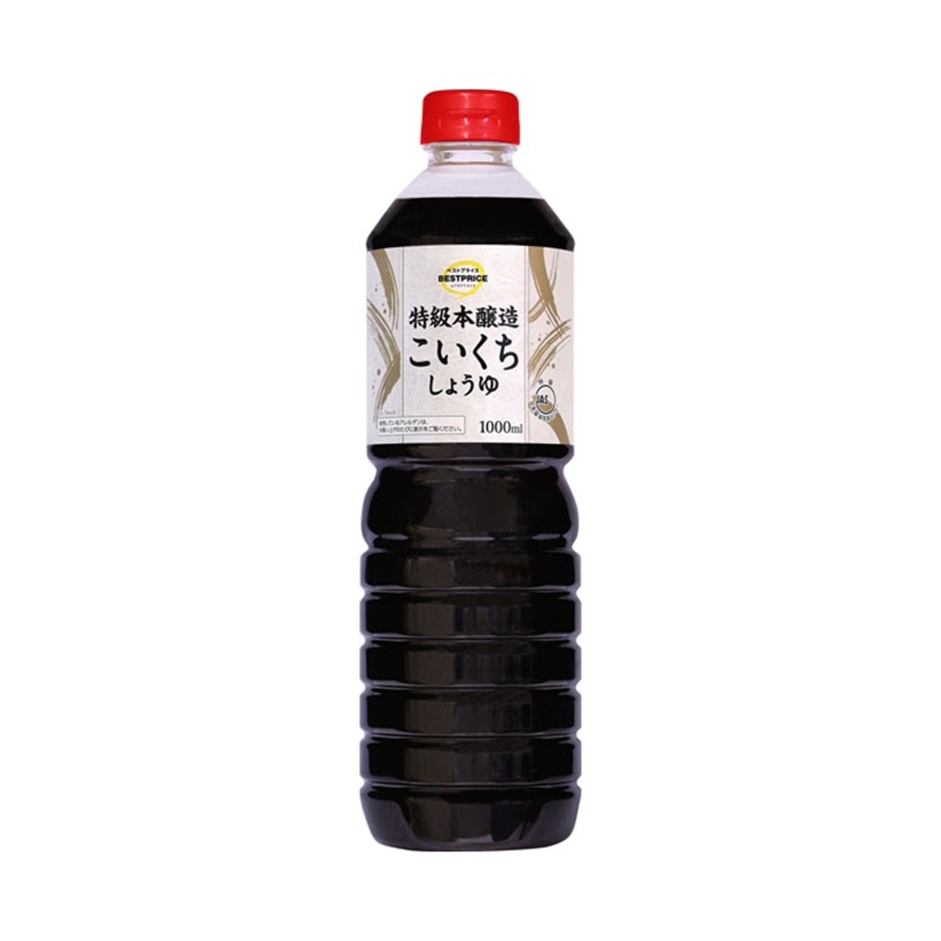 【トップバリュ】ＢＰこいくちしょうゆ西 1000ml(×15)|mvm-4549414453133-003-15 商品サムネイル