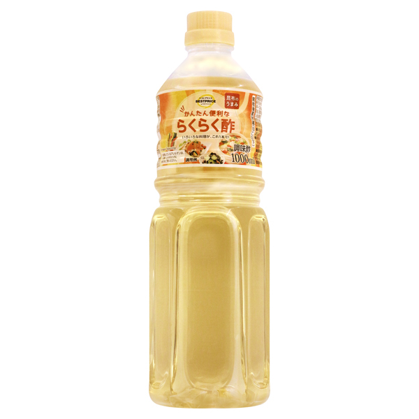 【トップバリュ】かんたん便利ならくらく酢　１０００ｍｌ　(×12)|mvm-003-4549414518054-12 商品サムネイル