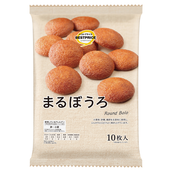 【トップバリュ】TVBPまるぼうろ 10枚(×15) | mvm-001-4549414670769-15 商品サムネイル