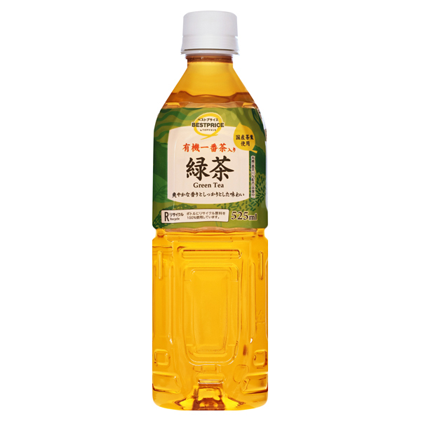 【トップバリュ】TVBP緑茶 525ml(×24) | mvm-074-4549414674019-24 商品サムネイル