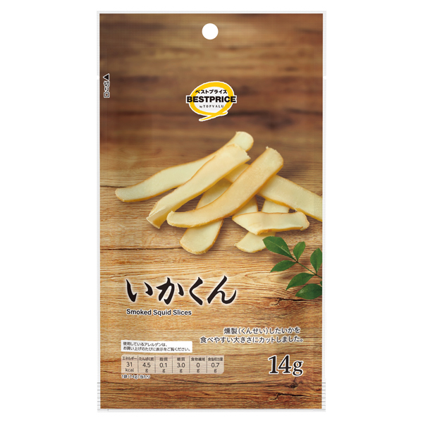 【トップバリュ】TVBPいかくん 14g(×10) | mvm-001-4549414679489-10 商品サムネイル