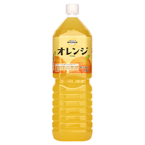 【トップバリュ】BPオレンジ 1500ml (×8) |mvm-074-4549414711011-8 商品サムネイル
