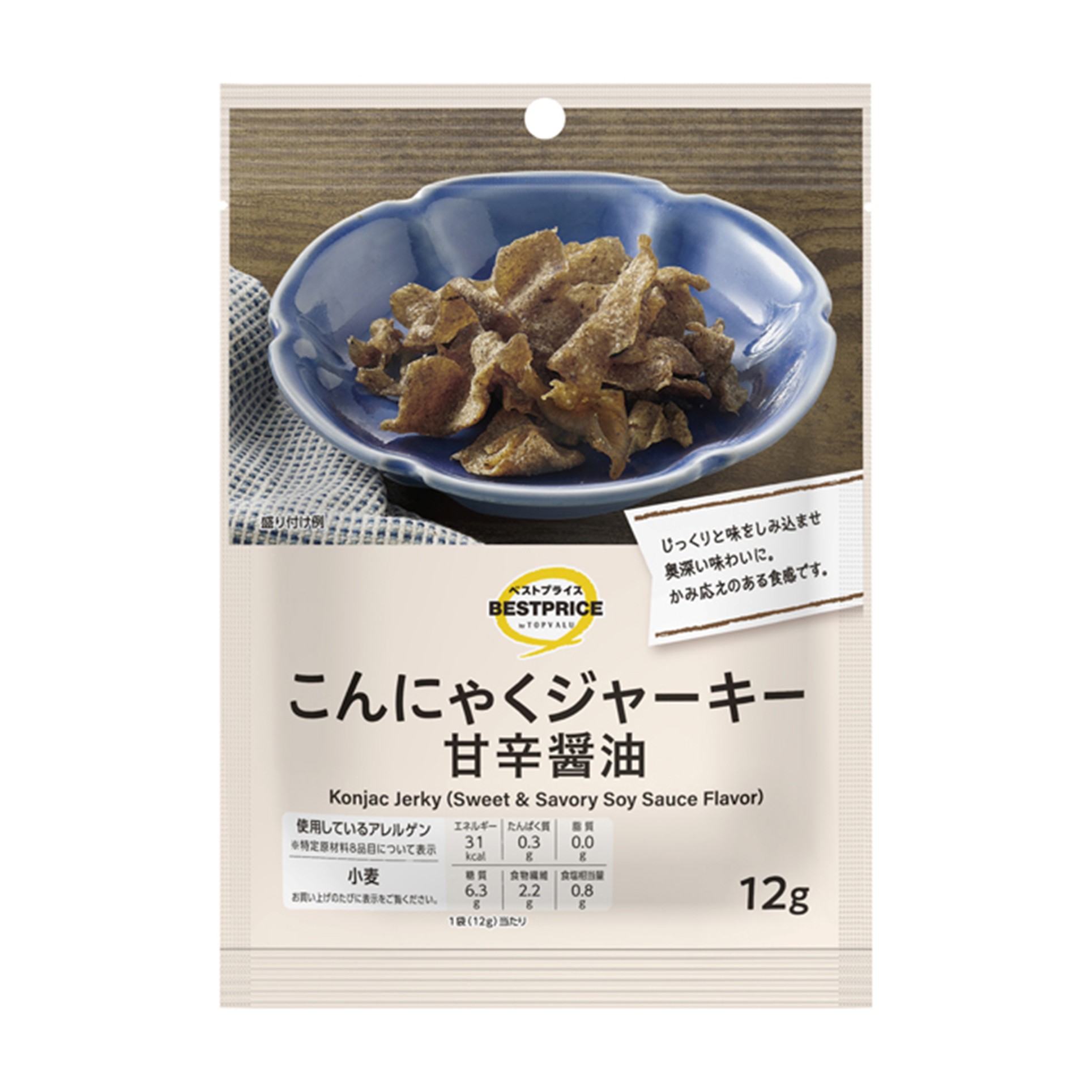 【トップバリュ】TVBPこんにゃくジャー 12g(×12)|mvm-001-4549414712247-12 商品サムネイル