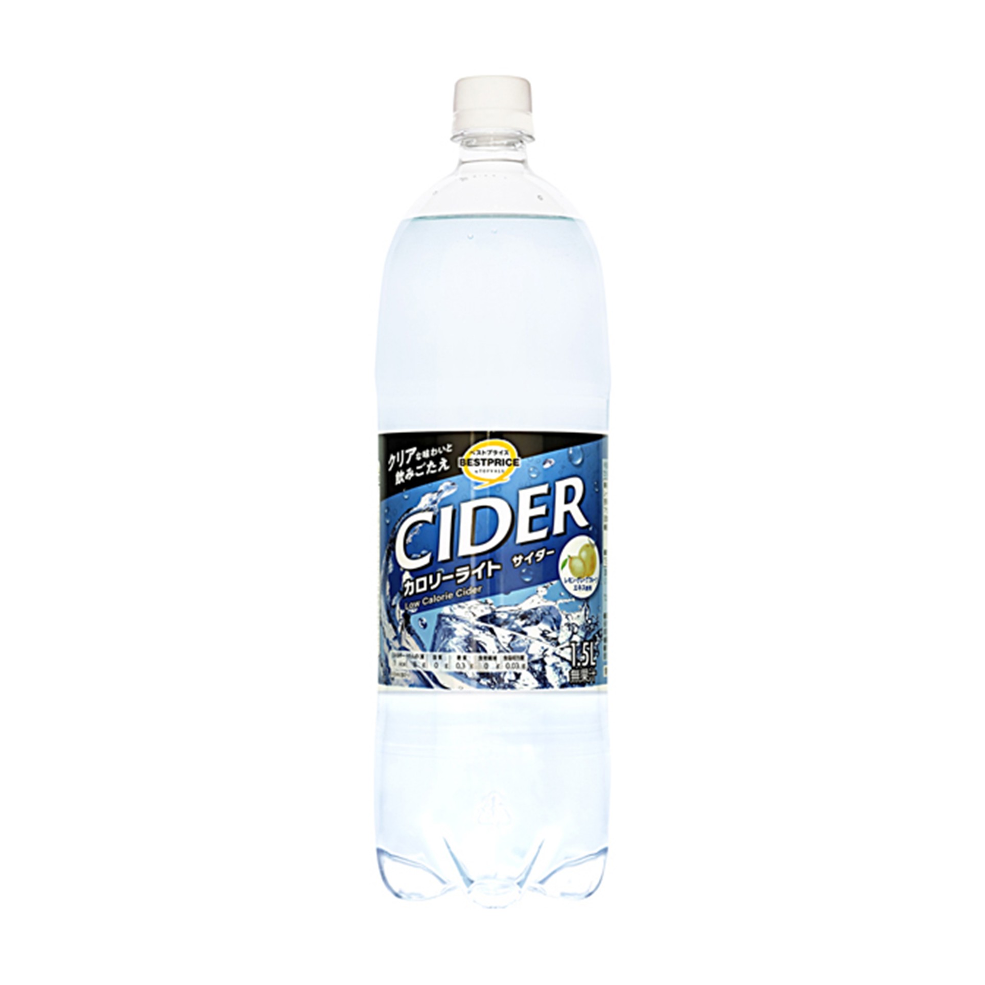 【トップバリュ】TVBPサイダー 1500ml(×8)|mvm-074-4549414712858-8 商品サムネイル
