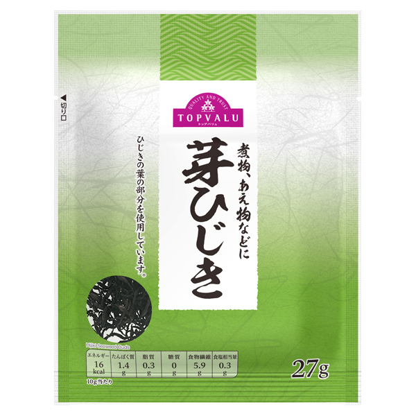 【トップバリュ】芽ひじき 27g  (×20) |mvm-004-4549741036924-20 商品サムネイル