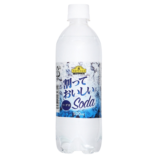 イオントップバリュTVBP SODA 500ml (×24)|mvm-074-4549741262354-24 商品サムネイル