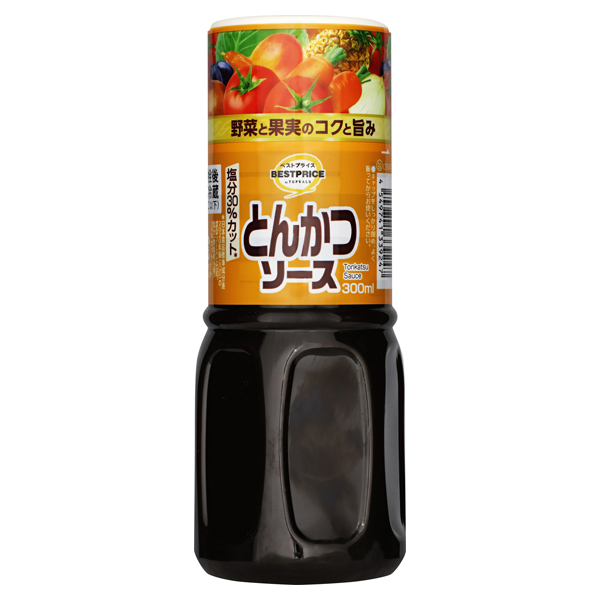 【トップバリュ】とんかつソース　３００ｍｌ　(×15)|mvm-003-4549741339247-15 商品サムネイル